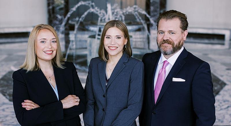 Sherri Krueger, Elizabeth Juelich and Ryan Schmisek