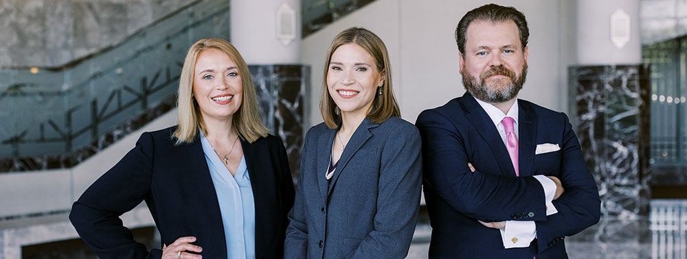 Sherri Krueger, Elizabeth Juelich and Ryan Schmisek
