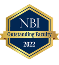NBI | Outstanding Faculty | 2022