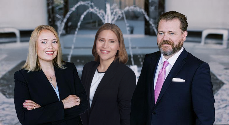 Sherri Krueger, Elizabeth Juelich and Ryan Schmisek