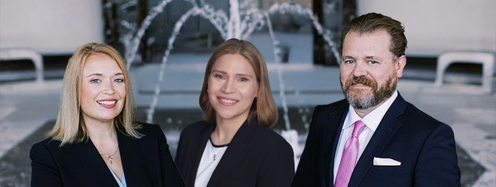Sherri Krueger, Elizabeth Juelich and Ryan Schmisek